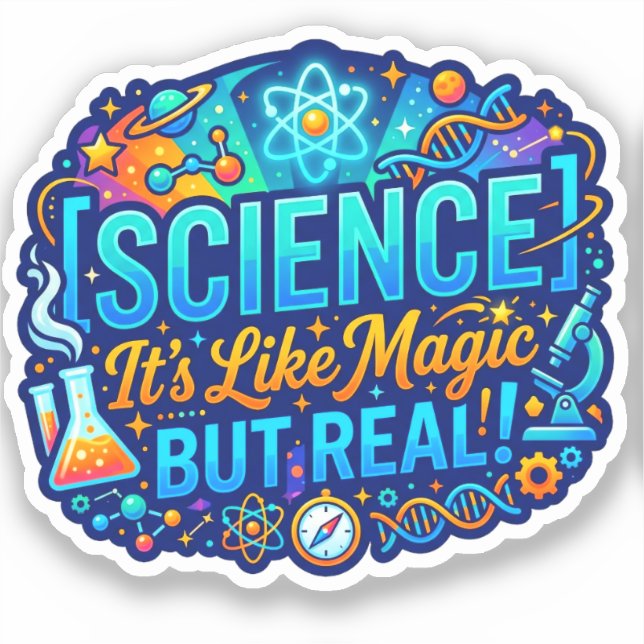 Science It's Like Magic But Real | Funny Teacher (Front)