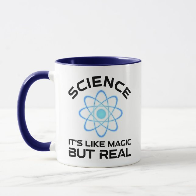 Science - It's Like Magic But Real Mug (Left)