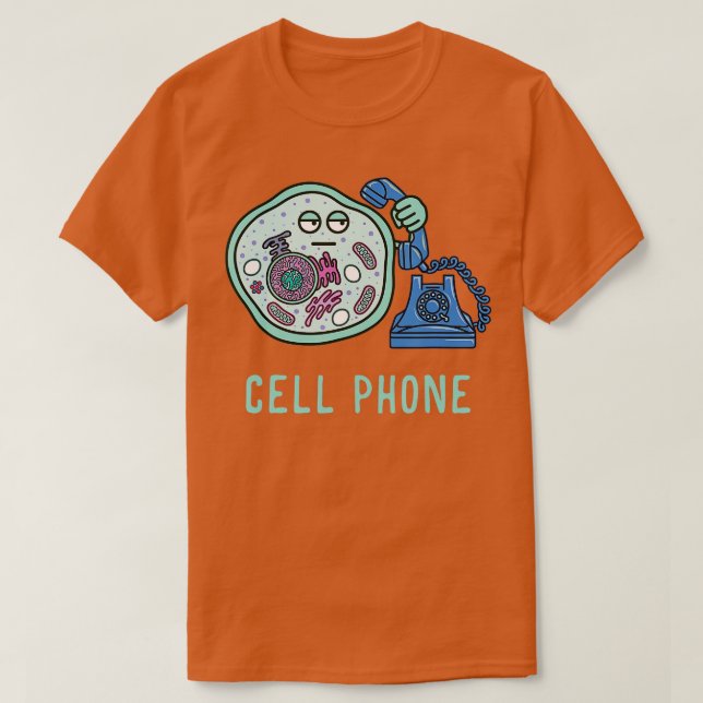 Science Jokes Lover Cell Phone elephone Biology Ch T-Shirt (Design Front)