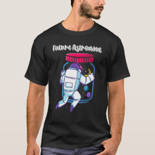 Science Junior Astronaut Space Travel Jar Future A T-Shirt