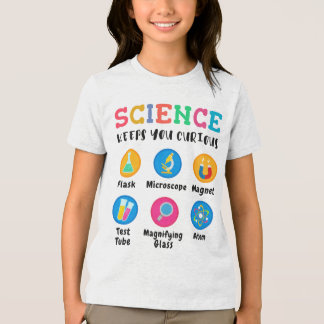 Science keeps you curious Tri-Blend shirt