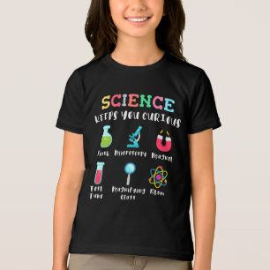 Science keeps you curious Tri-Blend shirt