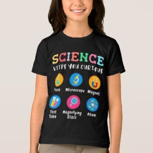 Science keeps you curious Tri-Blend shirt