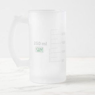 Science Lab Beaker Personalised Tall Mug