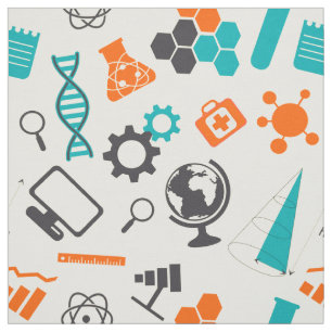 Science Lab Chemistry Love Proton Electron Neutron Fabric