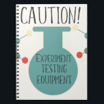 Science Lab Chemistry Pattern  Notebook<br><div class="desc">Science Note Books for Chemistry</div>