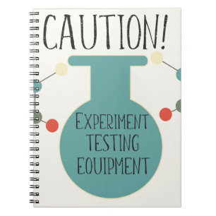Science Lab Chemistry Pattern  Notebook