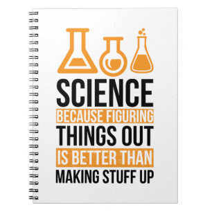 Science Lab laboratory technician Scientist Notebook