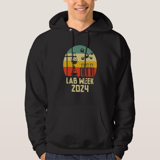 Science Lab Week 2024 Vintage Hoodie (Front)