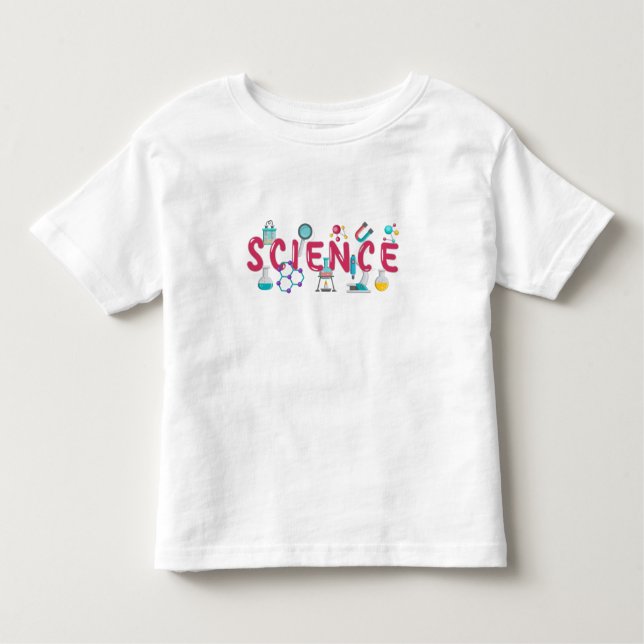 Science laboratory apparatus toddler T-Shirt (Front)