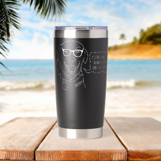 Science Labrador Retriever Dog Lover Insulated Tumbler