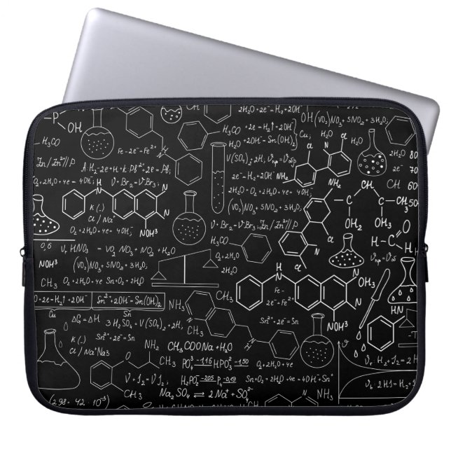 Science Laptop Sleeve (Front)