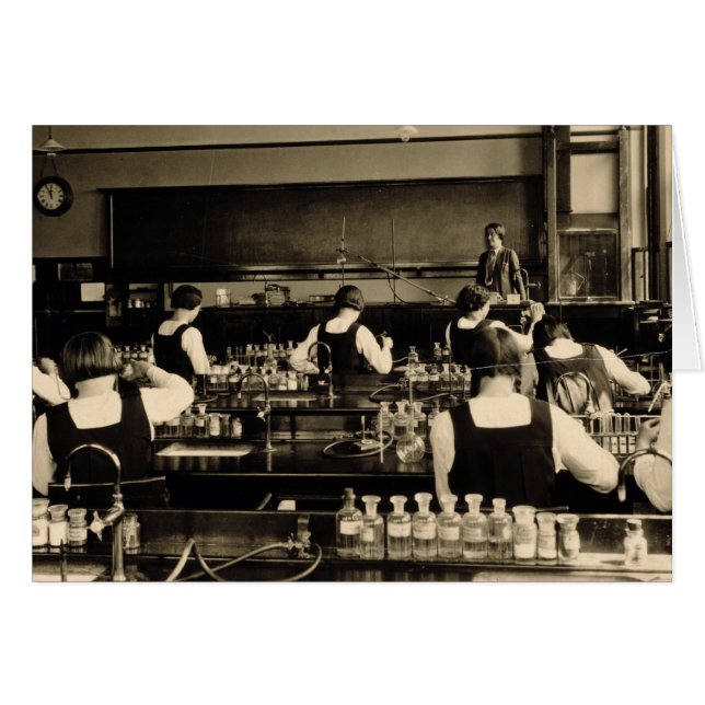 Science Lesson at the London Grammar School for Gi (Front Horizontal)