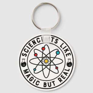 Science Like Magic But Real Key Ring