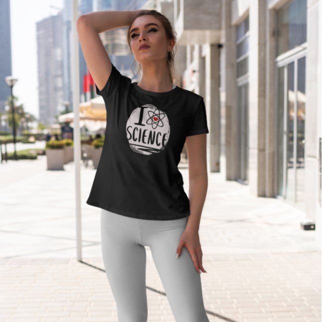 Science Love Atom Symbol T-Shirt (Creator Uploaded)