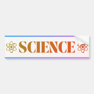 Science love bumper Sticker