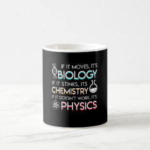Science Lover Moves Biology Stinks Chemistry Coffee Mug