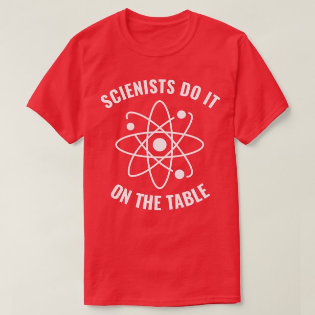 Science Major Funny Scientist Laboratory 1 T-Shirt (Design Front)