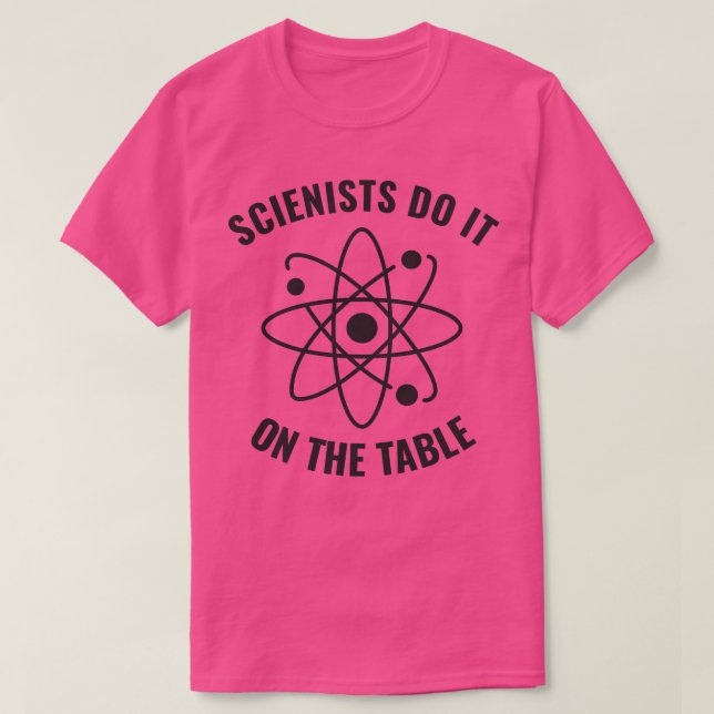 Science Major Funny Scientist Laboratory T-Shirt (Design Front)