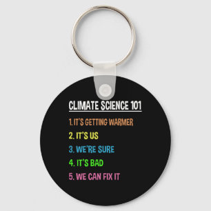 Science March – Earth Day Gift For Climate Change Key Ring