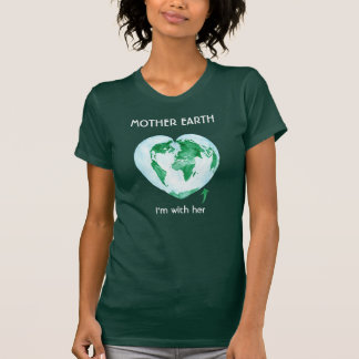 Science March green environmentalist womens shirt