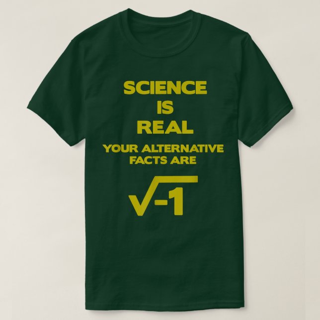 Science March TShirt Science March Earth Scientist (Design Front)