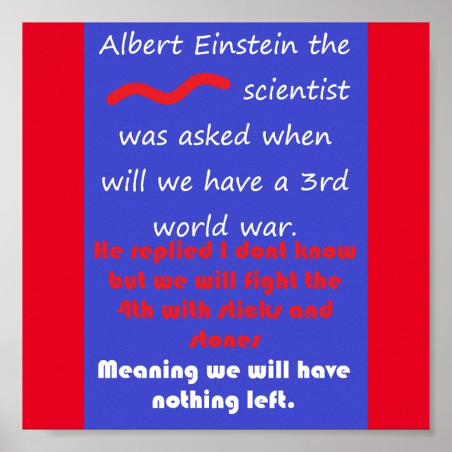 SCIENCE MATHS EDUCATION WORDS POEMS POSTER (Front)