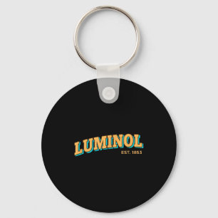 Science Mom Luminol Est. 1853 Vintage Chemistry Mo Key Ring