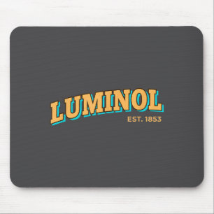 Science Mom Luminol Est. 1853 Vintage Chemistry Mo Mouse Pad
