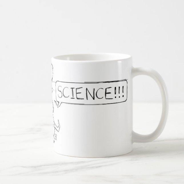 Science Mouse Mug! Coffee Mug (Right)