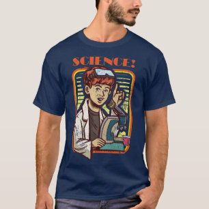 Science Nerd Chemistry Geek Laboratory Vintage Ret T-Shirt