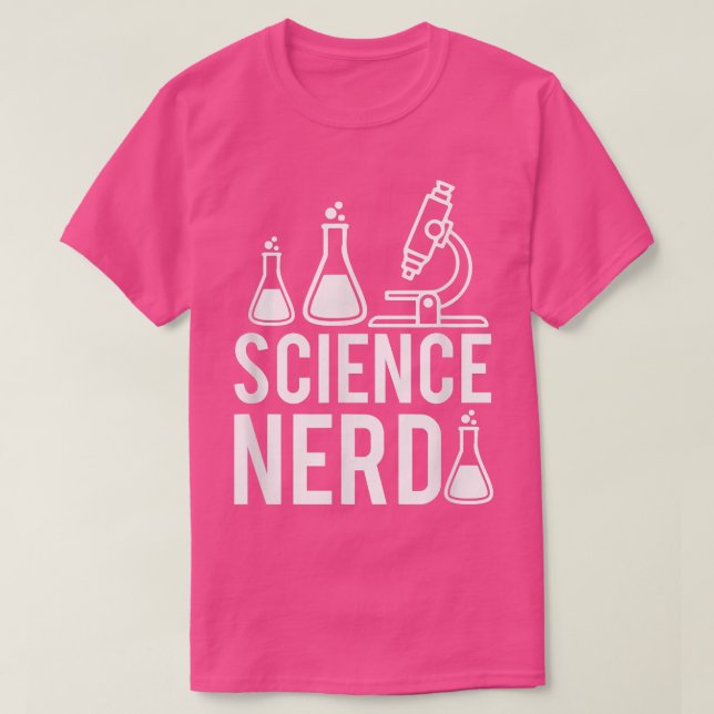 Science Nerd Science Chemistry Biology Physics Tea T-Shirt (Design Front)