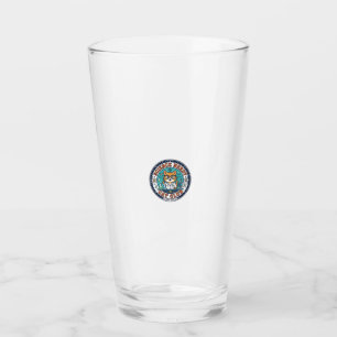 Science Nerdy Cat Cat Mum Gift Idea - Science Nerd Glass