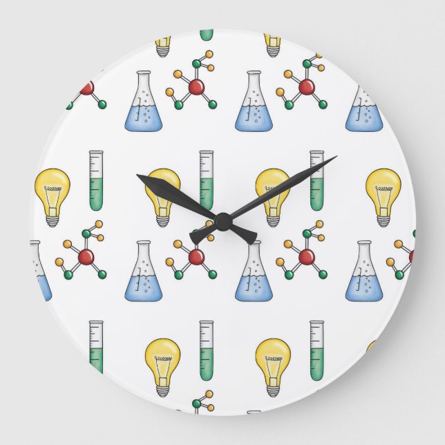 Science of Life Large Clock (Front)