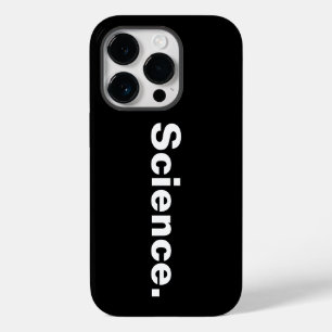 Science one word minimalism design  Case-Mate iPhone 14 pro case