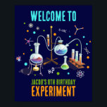 Science Party Welcome Sign<br><div class="desc">Welcome your little scientists to a fantastic science-themed kids birthday party with our Chemistry Set Welcome Sign! This captivating welcome sign features a chemistry set design with neon-coloured accents, setting the perfect tone for your science celebration. Hang it at the entrance to greet your guests and get them excited for...</div>