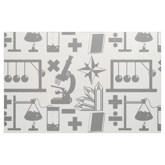 Science Pattern Fabric (Fat Quarter)
