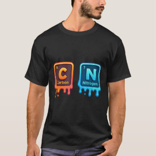 Science Periodic Table 67 Meme Aesthetic Funny 6 7 T-Shirt