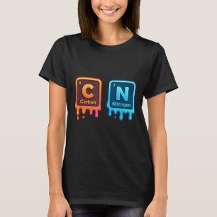 Science Periodic Table 67 Meme Aesthetic Funny 6 7 T-Shirt