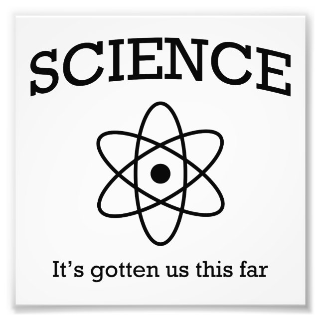 Science! Photo Print (Front)