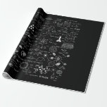 Science Physic Math Chemistry Biology Astronomy Wrapping Paper<br><div class="desc">Science Physic Math Chemistry Biology Astronomy</div>