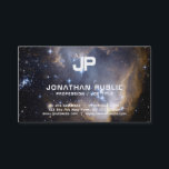 Science Physics Space Universe Monogram Plain Business Card<br><div class="desc">Physics Space Universe Science Monogram Plain Business Card. Perfect for Physics,  Physical Science Teachers,  Instructors,  Science Education,  Science Fiction Writers,  Authors,  Novelists,  Movie Scriptwriters,  Producers,  Directors,  Managers.</div>