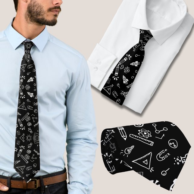 Science Physics Teacher Gift Tie (Creator Uploaded)