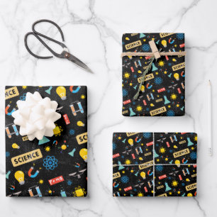 Science Physics Wrapping Paper Sheet