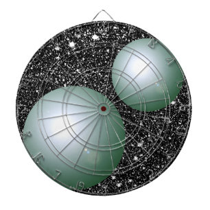 Science Planets Planetary Geeky Gift Dart Board