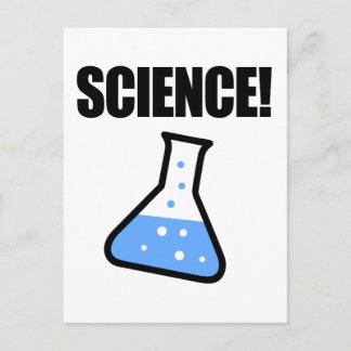 Science! Postcard