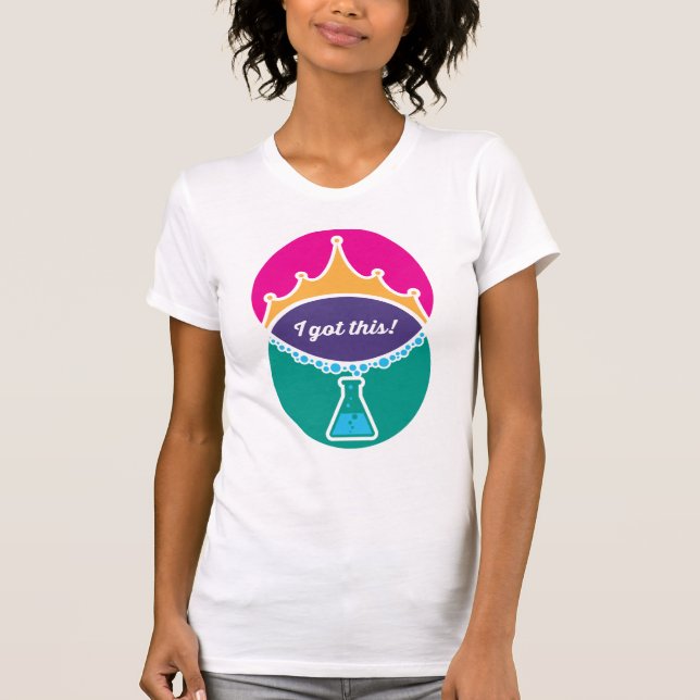 Science Princess (Bold) Womens Shirt (Front)