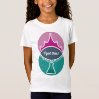 Science Princess (Muted) Girls Shirt