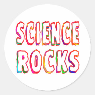 Science Rocks Classic Round Sticker
