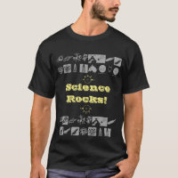 Science Roks Statement Graphic Design Typography